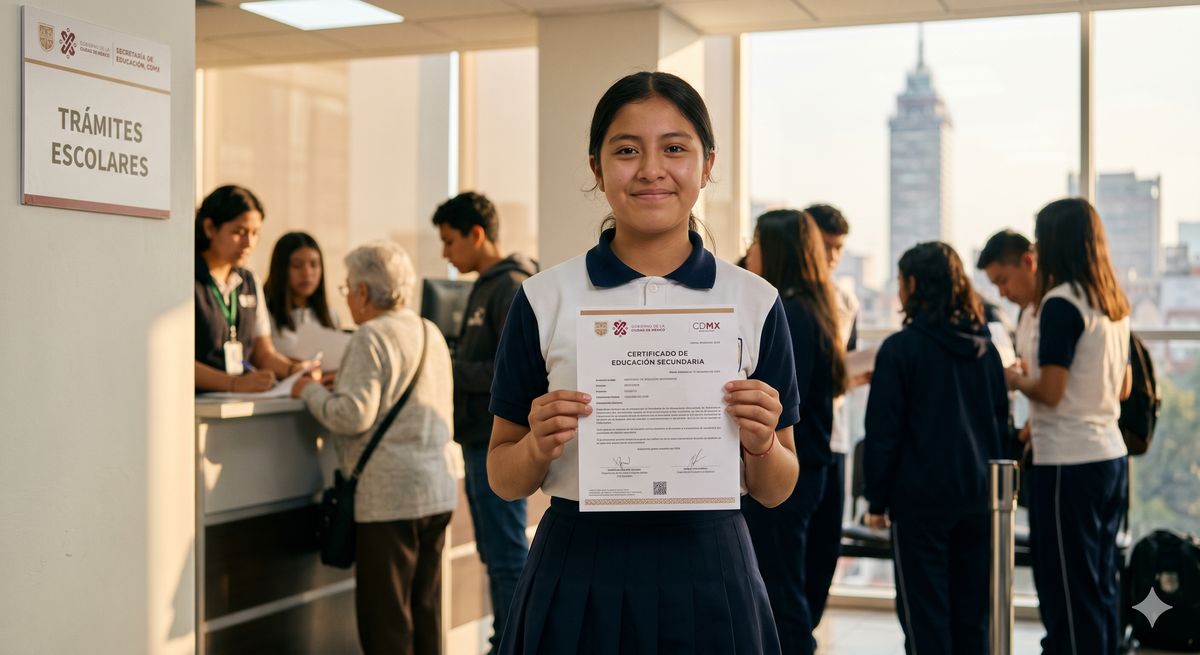 descargar certificado secundaria cdmx