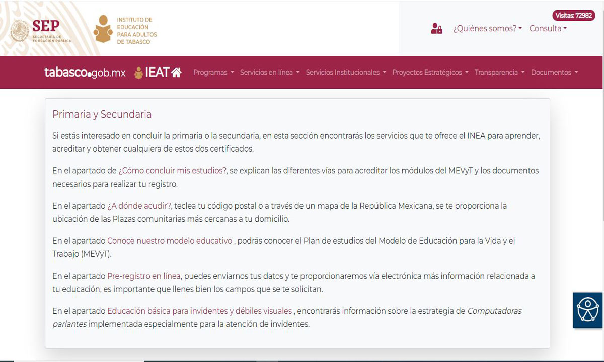 primaria y secundaria inea tabasco
