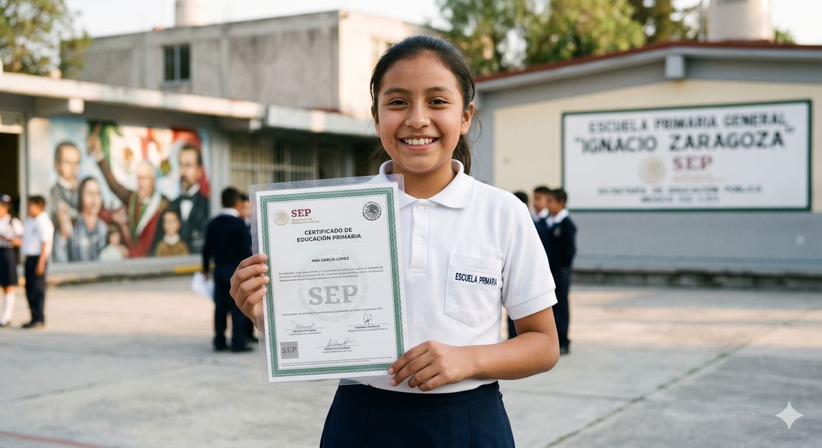 certificado de primaria para imprimir